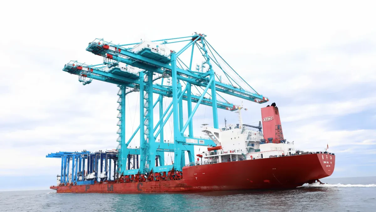 Two new Super Post-Panamax cranes delivered to Port of Virginia