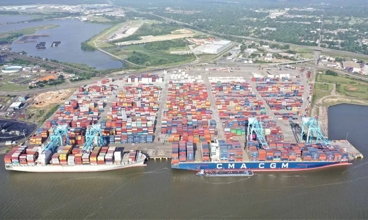 APMT Mobile welcomes largest containership to call US Gulf