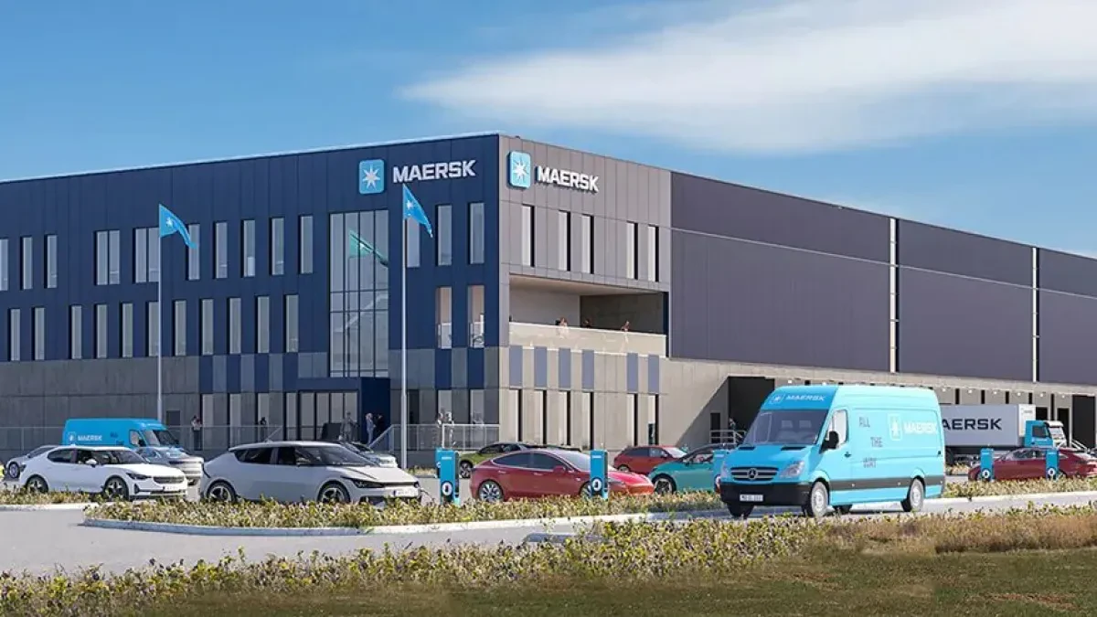 Maersk kicks off construction of green warehouse in Denmark