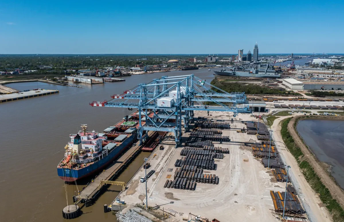 Port of Mobile headed for busiest year on record