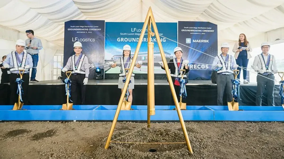 Maersk breaks ground on new warehouse in the Philippines