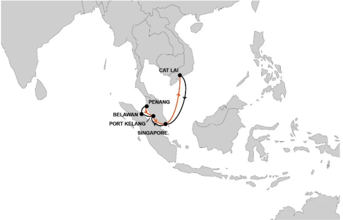 Hapag-Lloyd launches new service in Asia