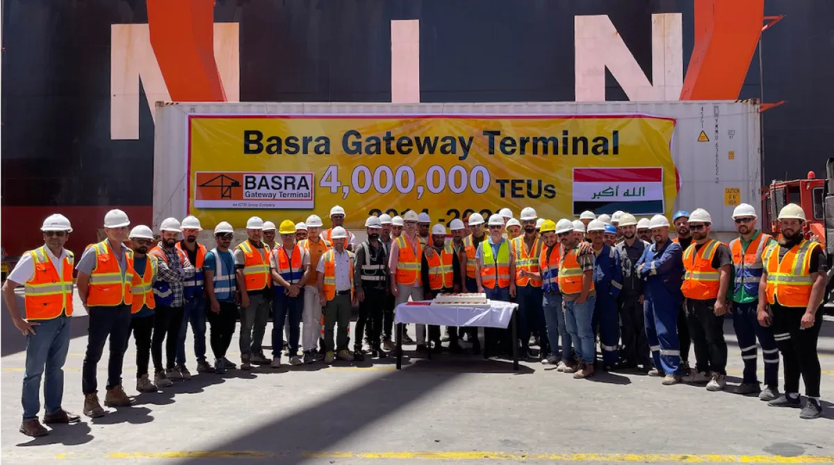 Basra Gateway reaches 4M TEU milestone