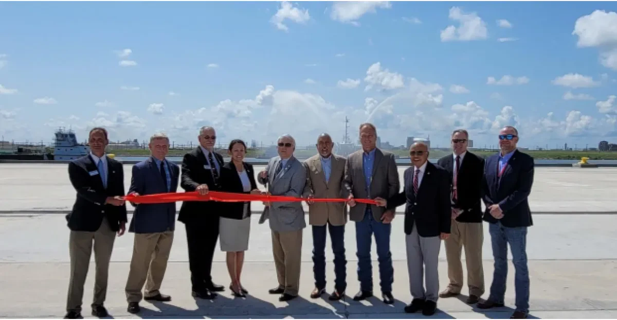 Port Freeport celebrates berth and ribbon cutting