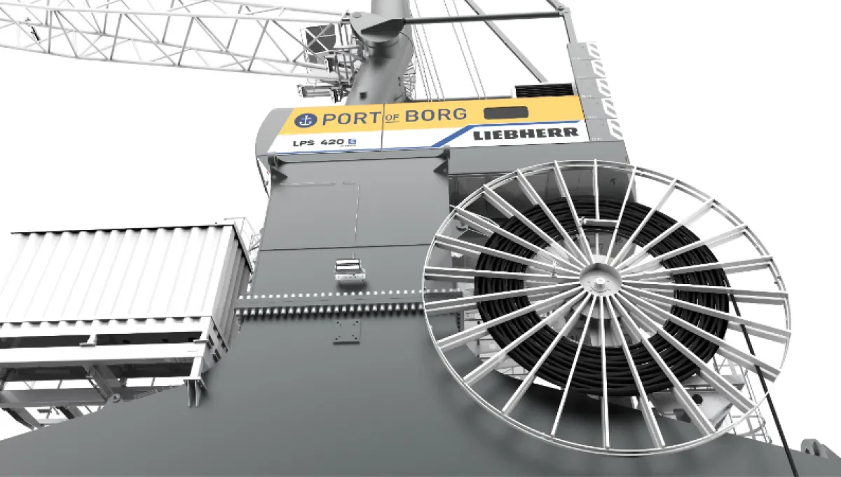 Port of Borg deploys all-electric cranes