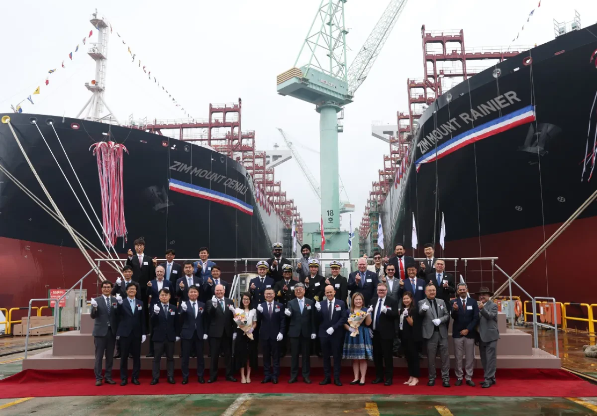 ZIM names new LNG-powered 15,000 TEU containership duo