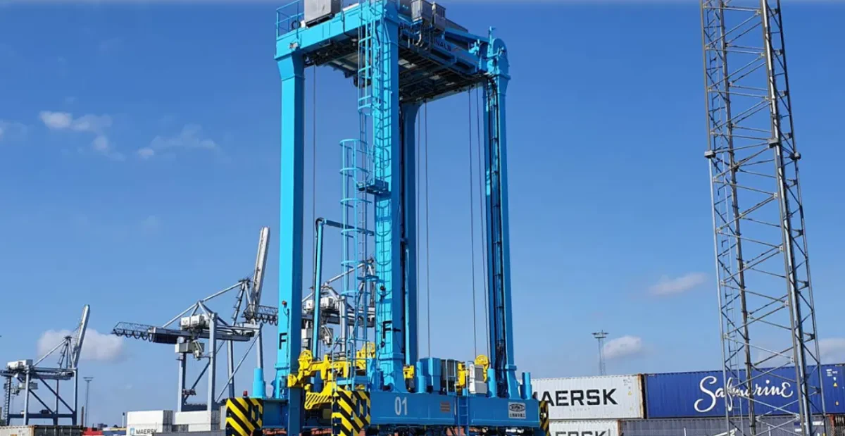 APM Terminals ramps up testing of automated straddle carriers in Aarhus