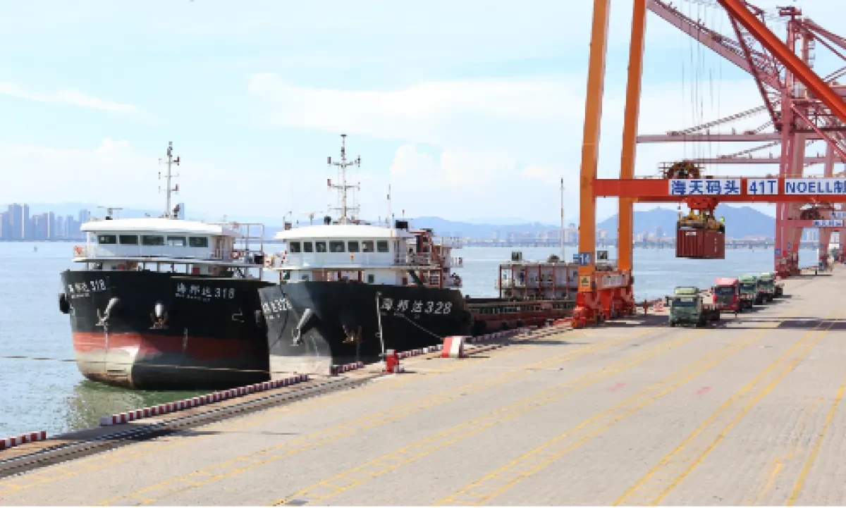 Xiamen Port successfully carried out the 