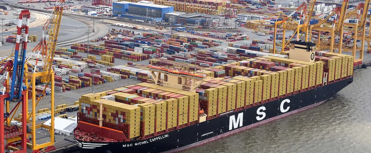 MSC Michel Cappellini christened in Bremerhaven