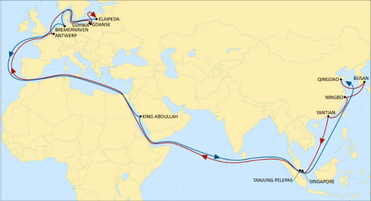 Swan Service adds Port Calls to Bremerhaven and Busan