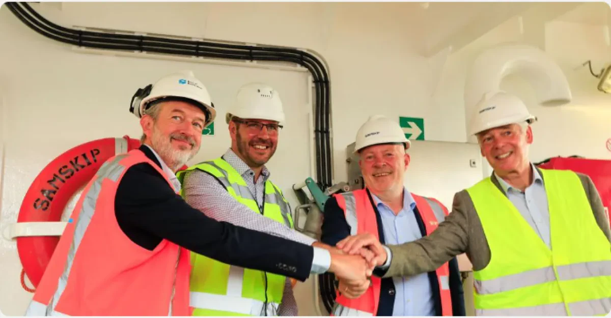 RST and Samskip join forces to launch first shore power green initiative