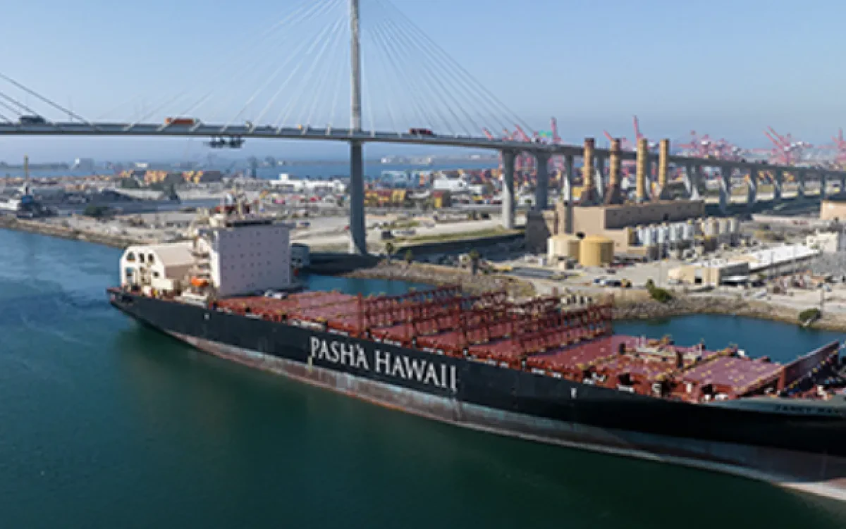 Pasha Hawaii’s second LNG container ship enters service