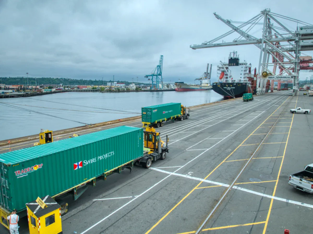 Swire Shipping appoints SSA Terminals for ports of Seattle, Long Beach and Oakland