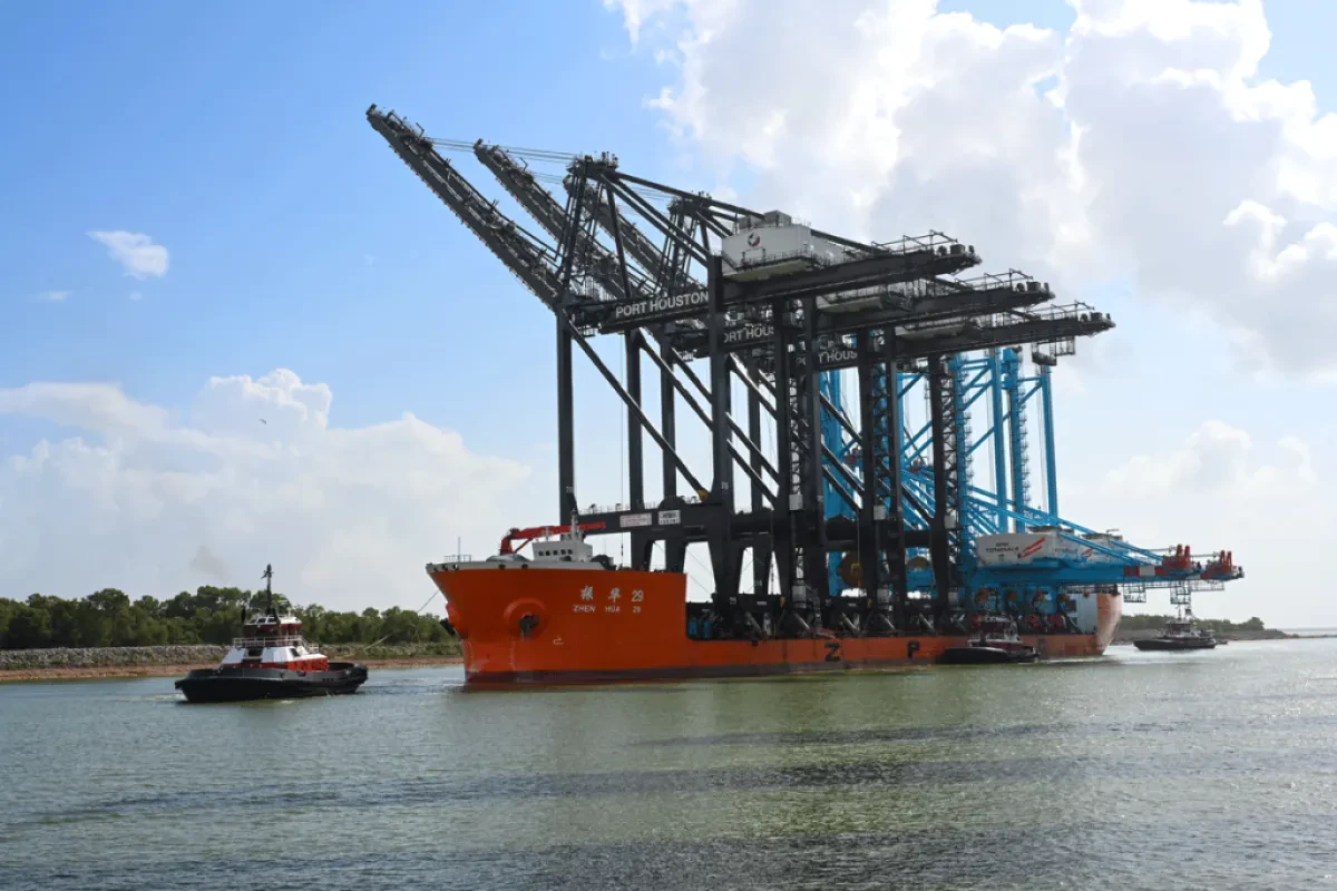 Port Houston - Welcomes three new cranes to fleet