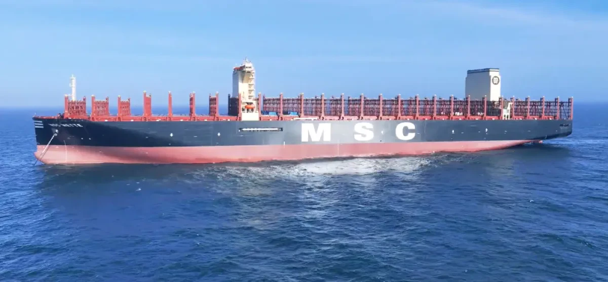 Colossal 24K TEU boxship MSC Mette joins MSC’s fleet