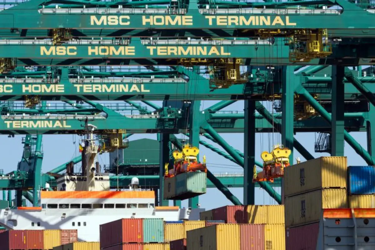 Containership chaos at port of Antwerp after pilots stage a walkout