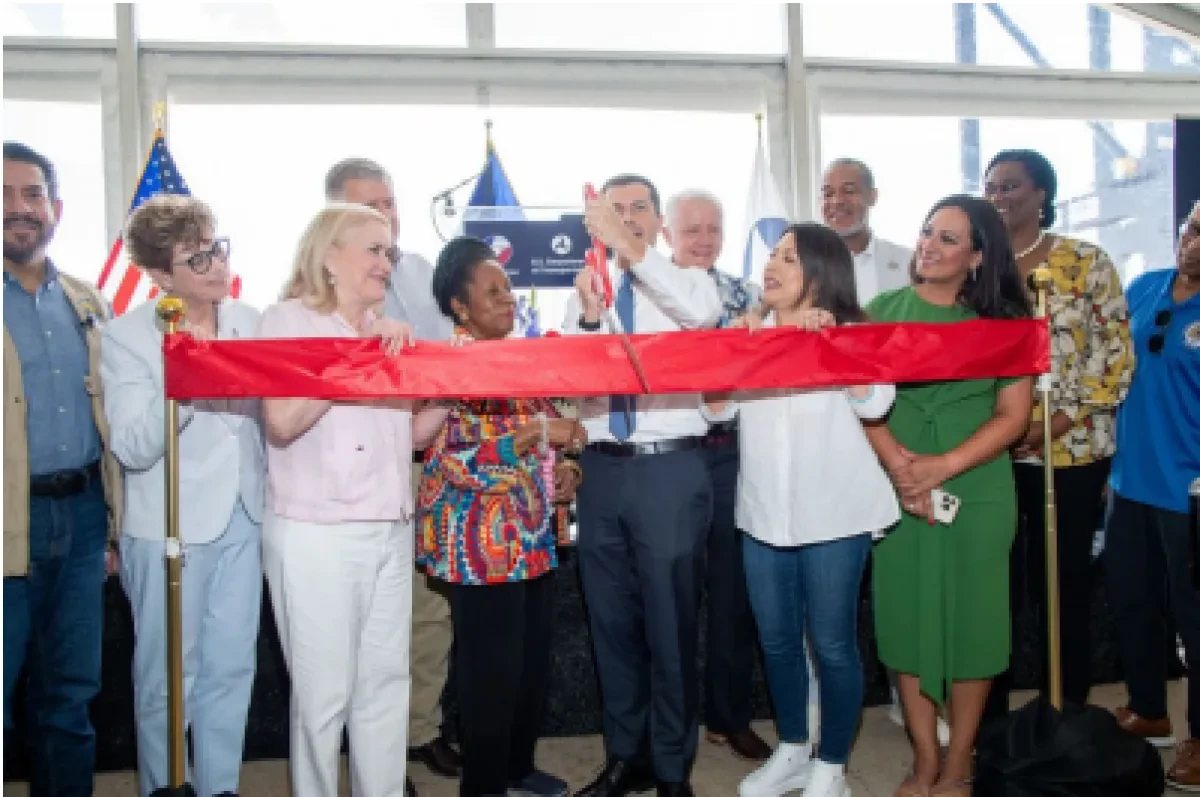Transportation Secretary and Officials Cut Ribbon at Port Houston's Bayport Terminal Expansion Project