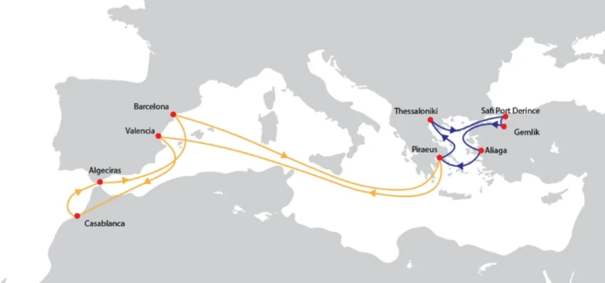 OOCL launches Türkiye Spain Morocco Express (TSM)