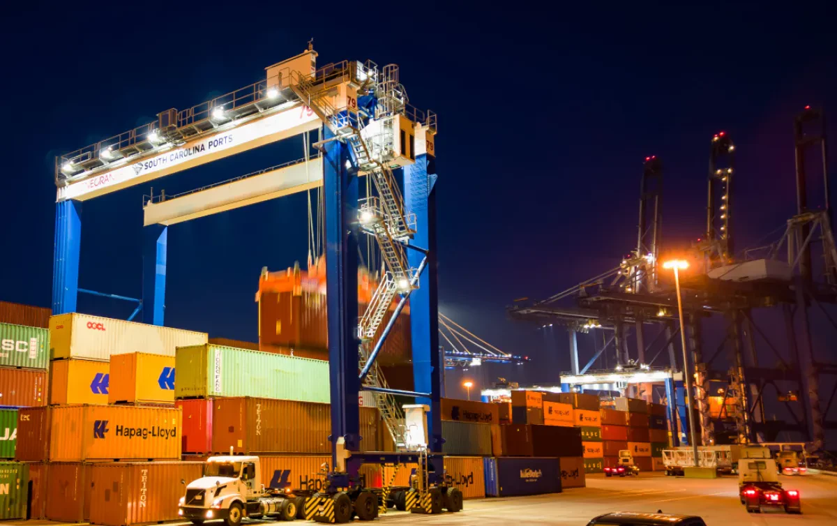 Imports Are up 12% In July at SC Ports