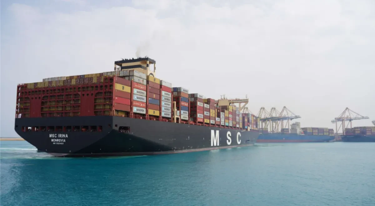 King Abdullah Port Welcomes Back the World’s Joint-Largest Cargo Ship.
