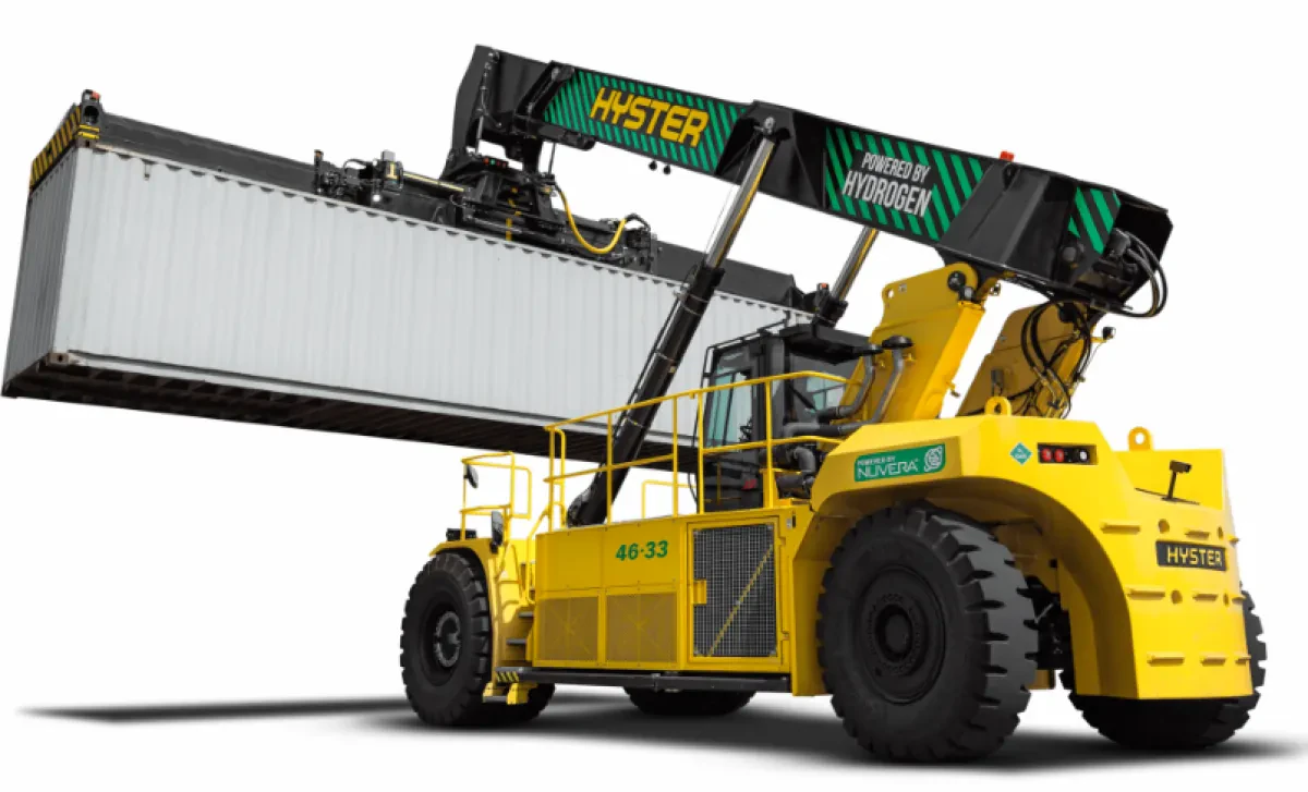 Port of Valencia receives world’s first hydrogen-powered reach stacker