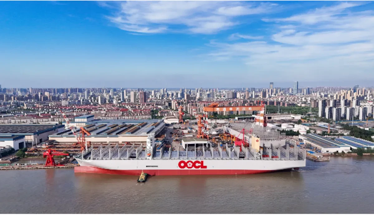 OOCL Welcomes Another Eco-friendly 24,188 TEU Mega Vessel, Named “OOCL Zeebrugge”