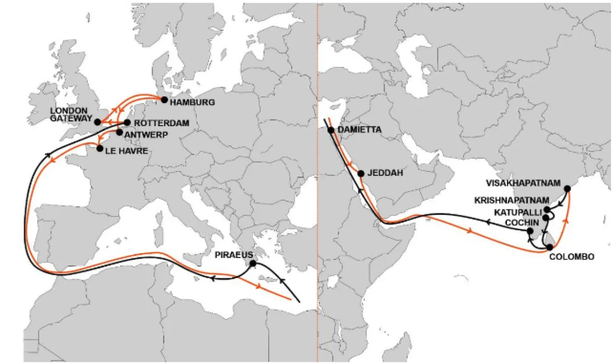 Hapag-Lloyd - IEX Service rotation update