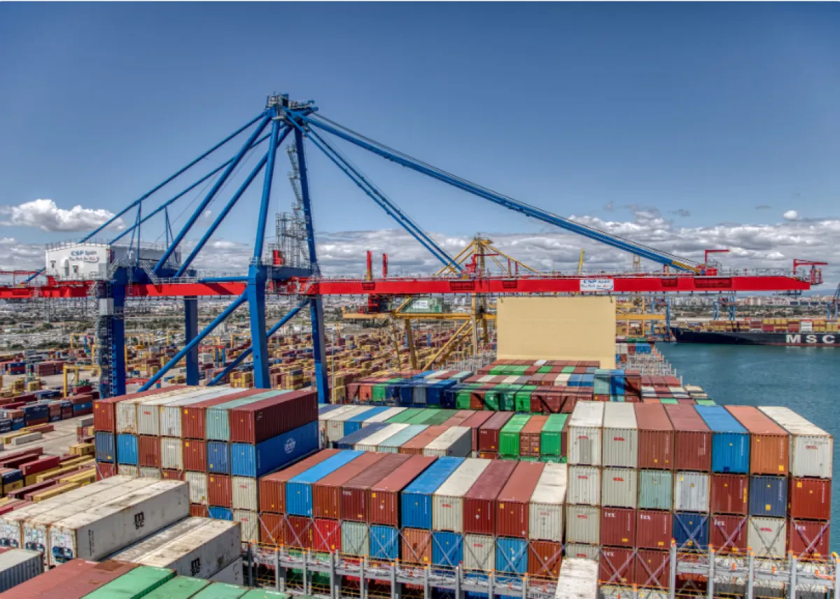 Port of Valencia moderates the downward trend of export freight rates