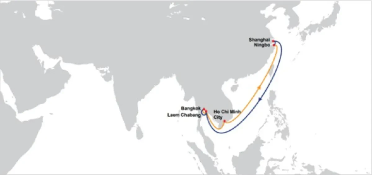OOCL announces new China Cambodia Thailand Service (CCT1 & CCT2)