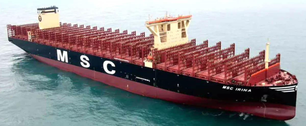 Colossal 24K TEU MSC Mette christened in France