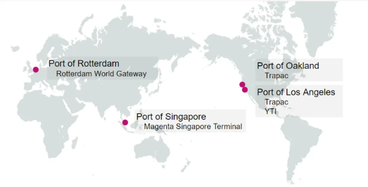 ONE Strengthens Global Presence With Terminal Acquisitions in the US West Coast and Rotterdam