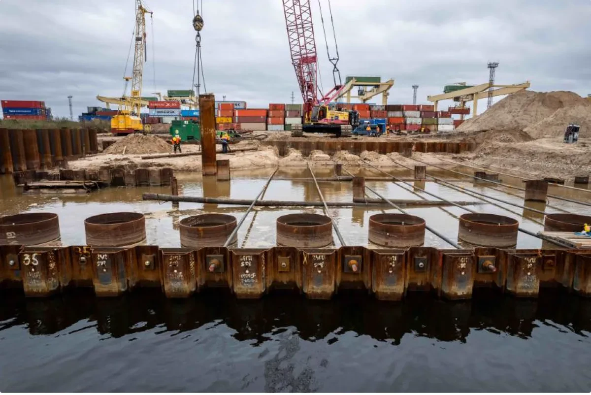 Freeport of Riga adds new berth at Baltic Container Terminal