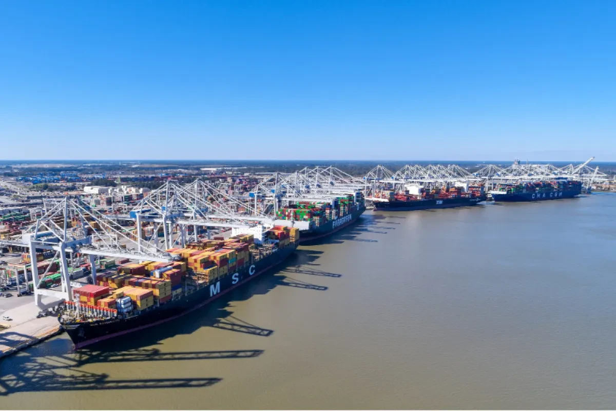 All berths open for business at Port of Savannah