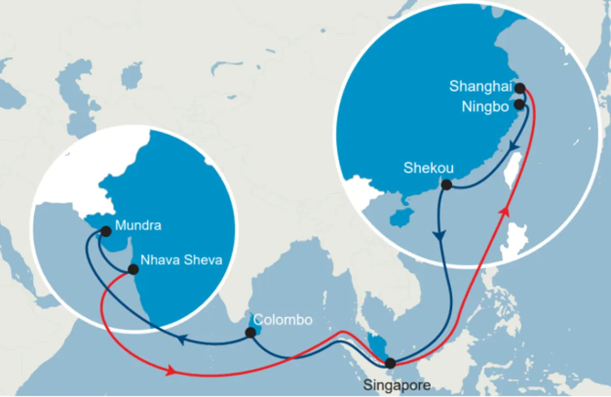 CMA CGM to launch Asia Subcontinent 2 Express (AS2) service connecting Asia with the Indian Subcontinent