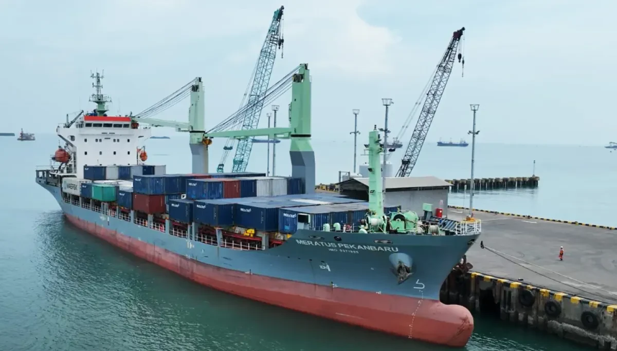 Meratus Line’s SBON service starts calls to East Java Multipurpose Terminal