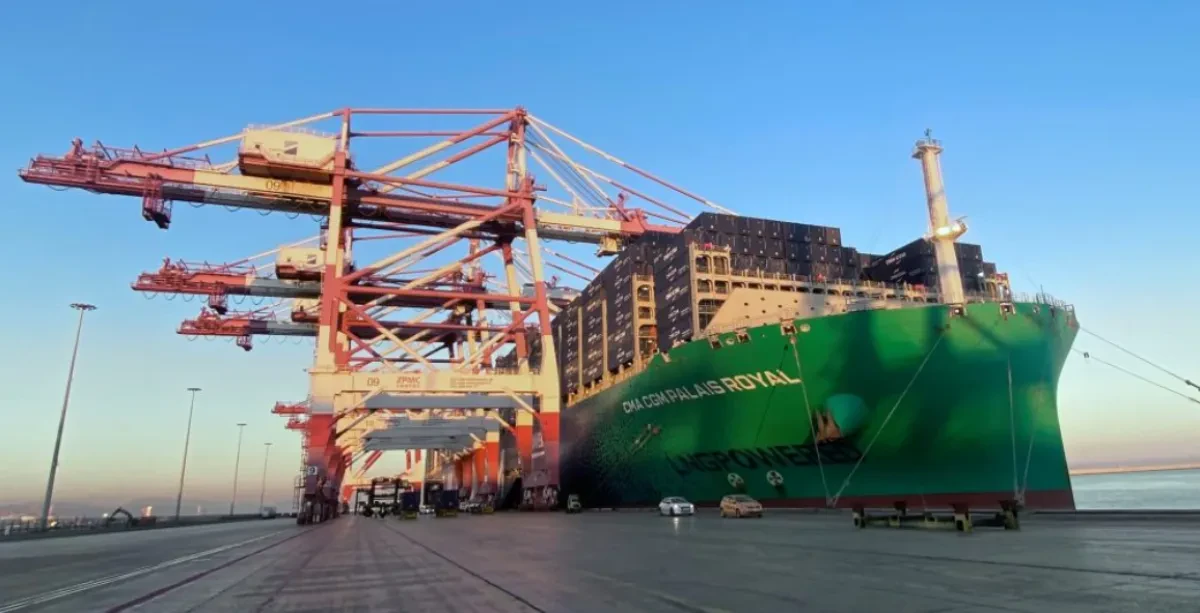 Hutchison Ports welcomes LNG-powered 23K TEU colossus CMA CGM Palais Royal