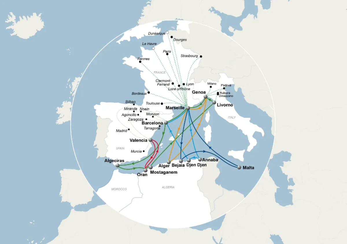 CMA CGM to reshuffle its services calling in Algeria
