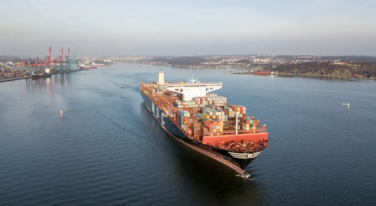 All time high container throughput in the Port of Gothenburg