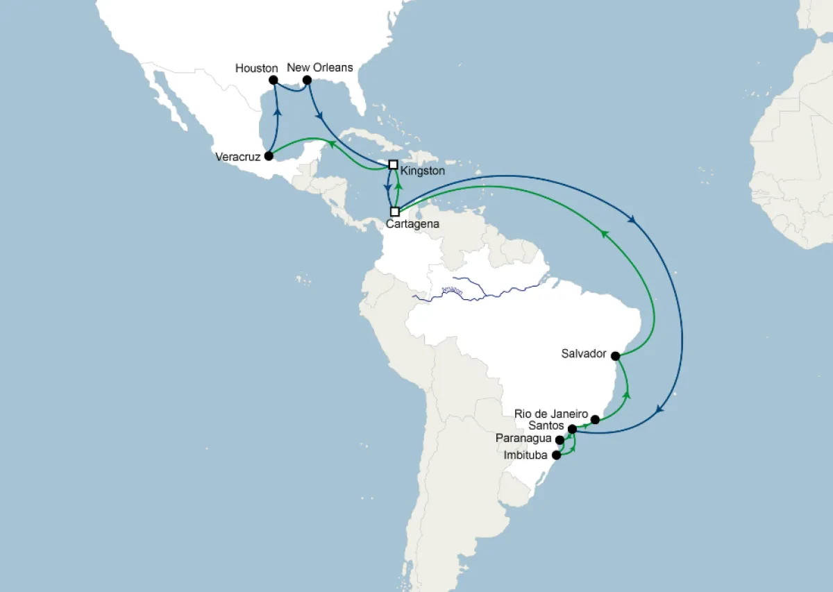 CMA CGM to call at Imbituba, Brazil on its BRAZEX service connecting US Gulf, Latin America & the Caribbean