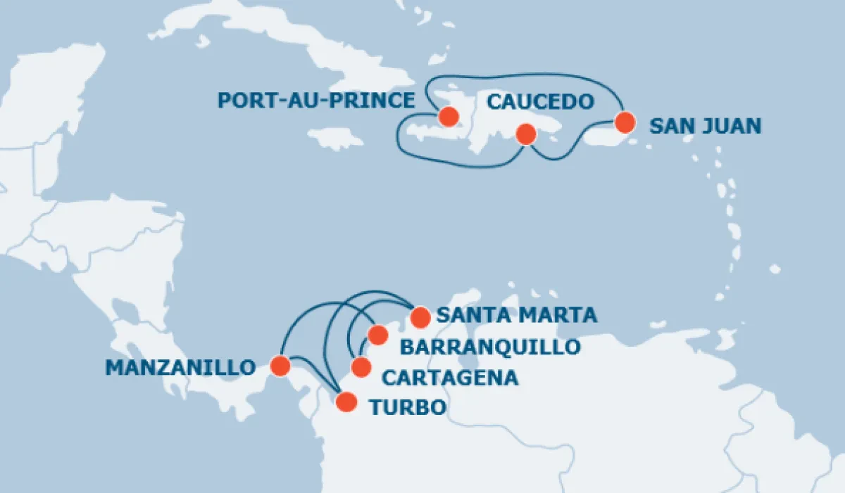 Unifeeder implements new Colombia-Panama service