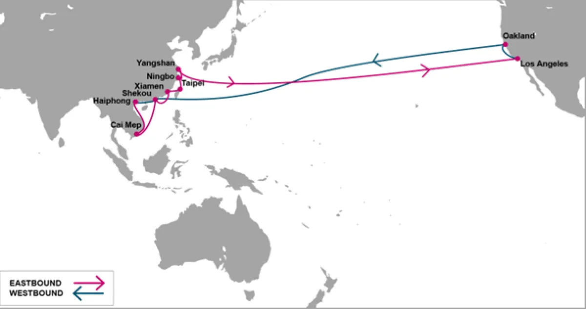 ONE Unveils Asia Pacific 1 (AP1) Service, Enhancing Transpacific Network