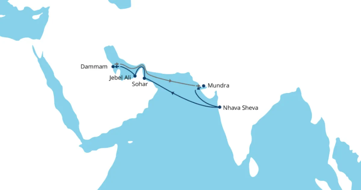 SeaLead Introduces Gulf India Express Service to Enhance India-Gulf Trade Connectivity