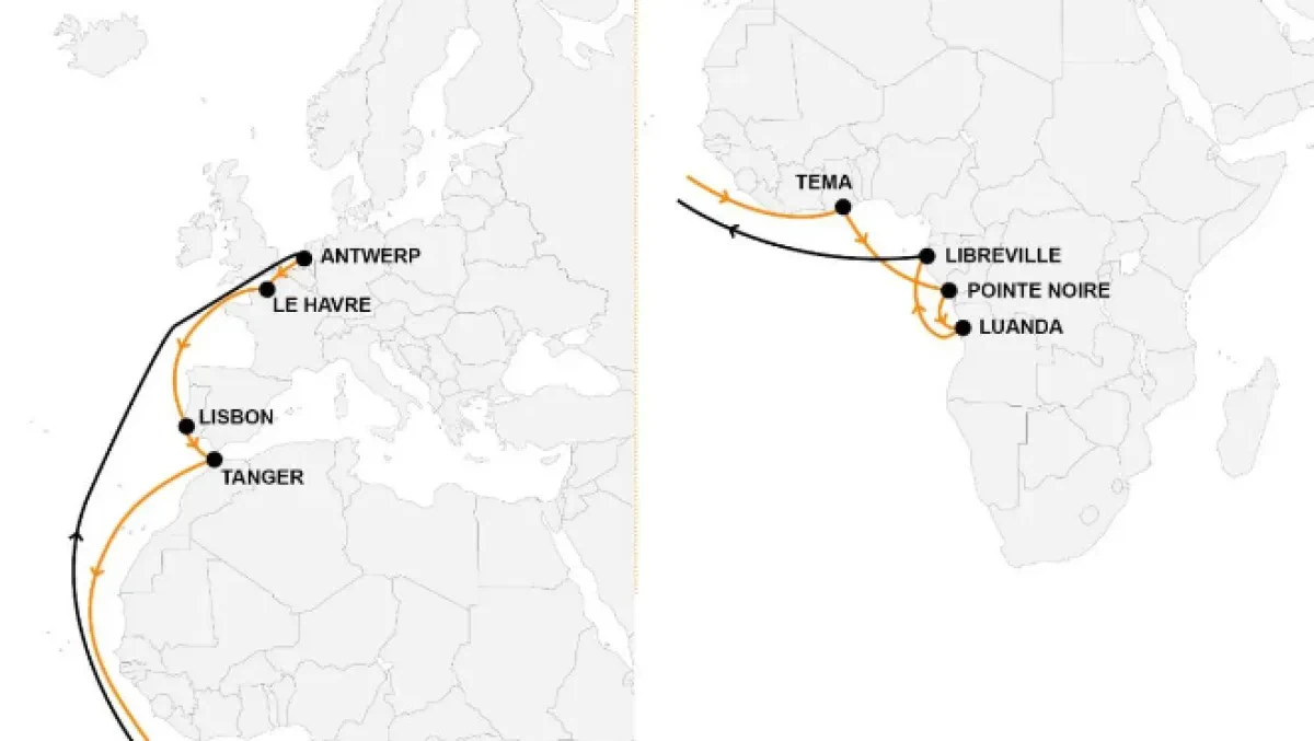 Hapag-Lloyd revamps Africa service network