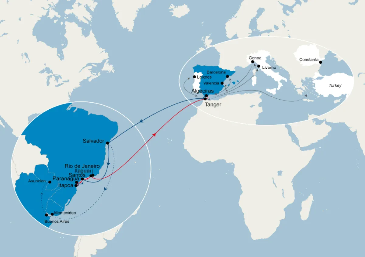 CMA CGM to suspend Rio SB call on its SIRIUS service connecting East Coast South America with the Mediterranean