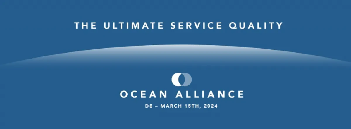 CMA CGM and OCEAN Alliance roll out the world's largest maritime services network for the 8th year in a row