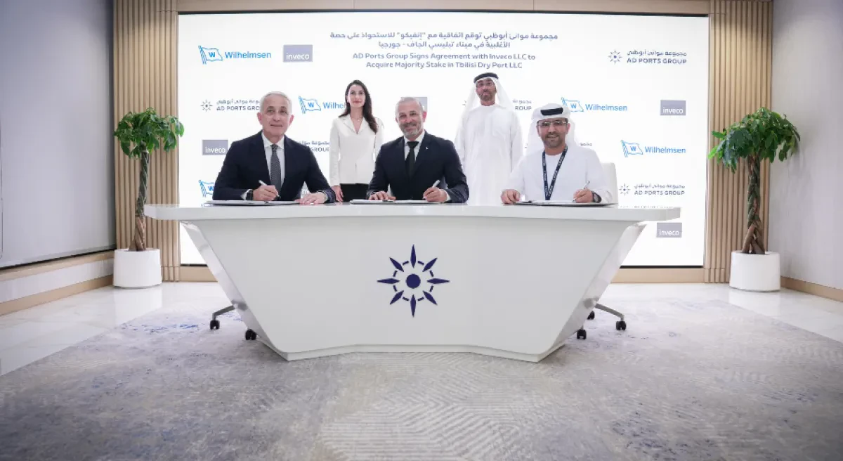 AD Ports Group Acquires Majority Stake in Tbilisi Dry Port