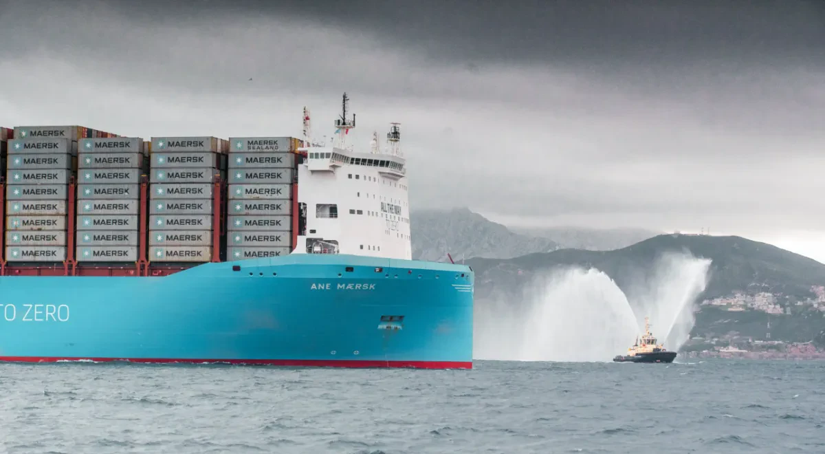 World’s 1st large methanol-powered containership makes maiden call to Tanger Med