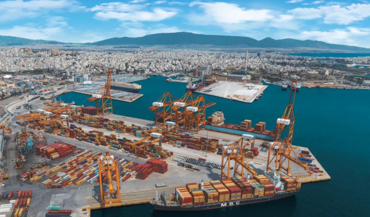 Piraeus Port achieves volume increase and financial growth