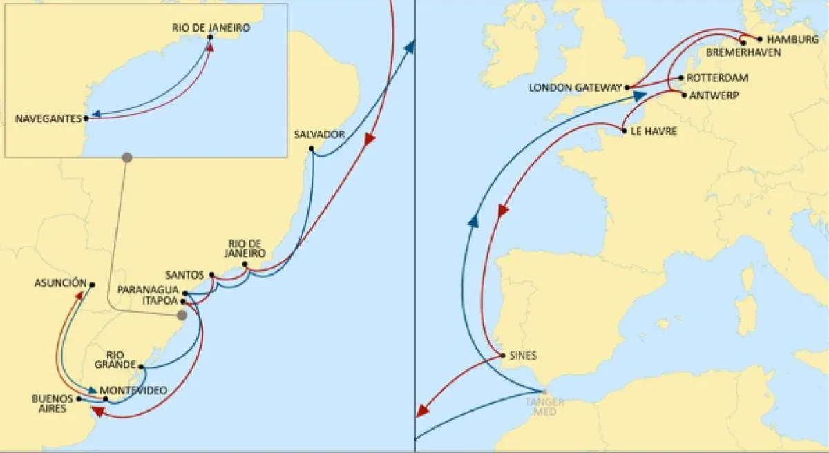 Temporary Port Rotation Change – NWC to SAEC String 1 Service