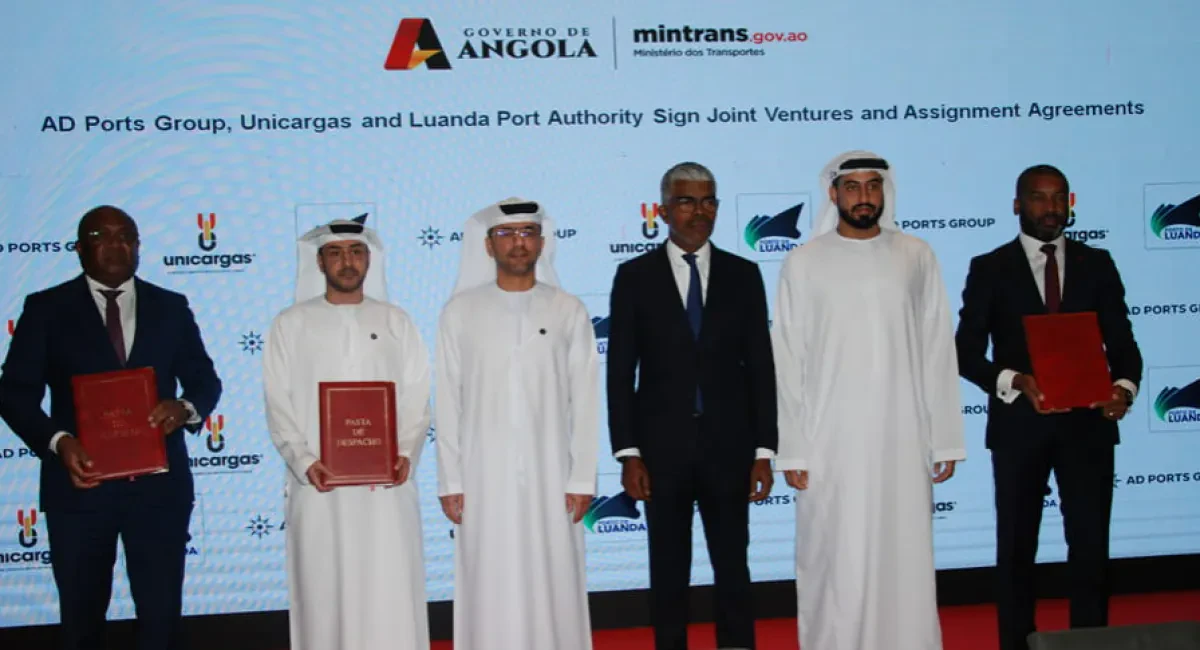 AD Ports Group Secures a 20-Year Agreement to Operate and Upgrade the Existing Luanda Multipurpose Port Terminal in Angola
